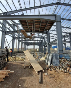 2025 Implementation of the First Part of the Middle Floor of the Warehouse With a Composite Slab Beton Taadol Project
