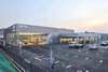 2025 Brunei Steel Structure Car Showroom Connected with Glass and Aluminum Curtain Wall