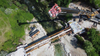 2025 Demolition Reconstruction Bridge Over Sonna Torrent Ponte Delle Corde Launching Single Span Metal Structure Steel Beams