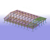 cladding for steel structures