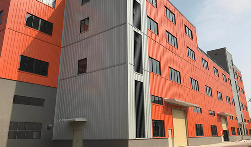 steel structure building factory