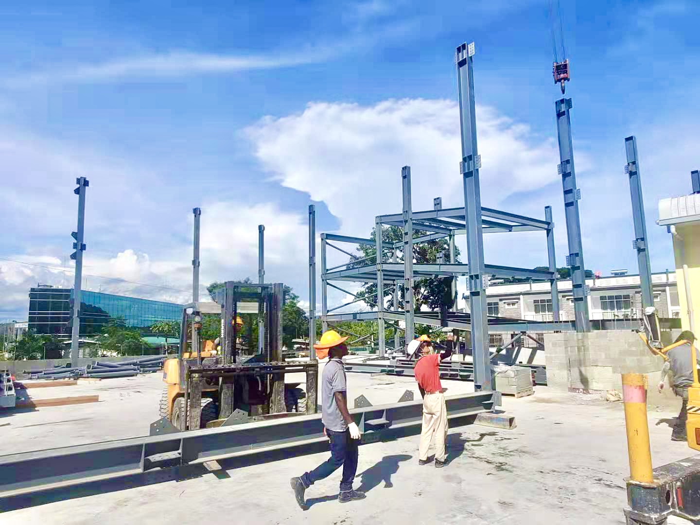 steel structure carport (2)