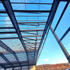 2025 Airplane Hanger Vertical Hangar Beams Purlin Bridging Being Installed Wall Sheeting Hangar Vertical System 200x125 Building