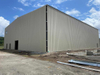 2025 Exciting Progress on Our 100x125 Hangar Most of the Primary and Secondary Framing Is in Place Installing Roof Sheeting Now