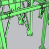 2024 Q355b With Crane Beam for Lifting and Moving Steel Framing Factory/Warehouse