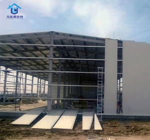 3D Tekla Modern Design Prefabricated Warehouse Factory Prefab Workshop Construction Metal Building Manufacturing