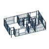 Australia Villa House LGS Building Light Steel Frame House Light Gauge Steel