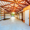 2024 Metal Frame Structure Customized Agricultural Livestock Cow House Hen Horse Pig Goat Farm Shed