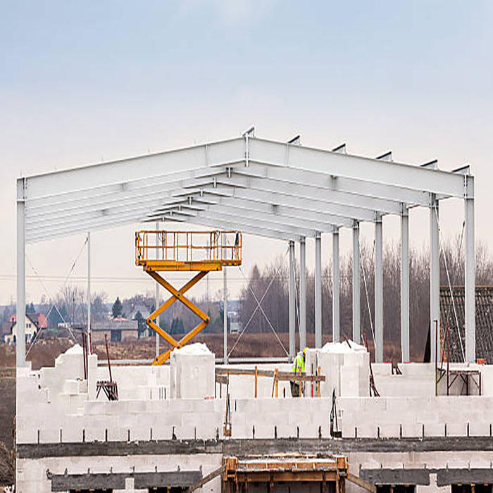 2024 Hot Dip Galvanized Prefabricated Building Anti-Corrosion and Anti-Rust Can Placed Near the Sea Metal Frame Building