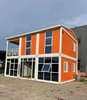 2025 Prefabricated Modular Container House Quick Installation Rockwool Sandwich Panel Container House of Construction Site