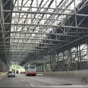 2024 Good Quality and Cheap Price Prefab Steel Structure High-Speed Sound Insulated Barrier/Corridor for People/Man/Animal