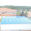 Steel Structure Building Prefabricated Warehouse Storage Shed Metal Frame Poultry House Factory with Cladding Translucent Panels