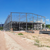Metal Steel Structure Warehouse Building Custom Steel Structure Workshop with Mezzanine