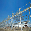 2024 Professional Design Painted Steel Material Metal Framing Processing Workshop With Crane Beam