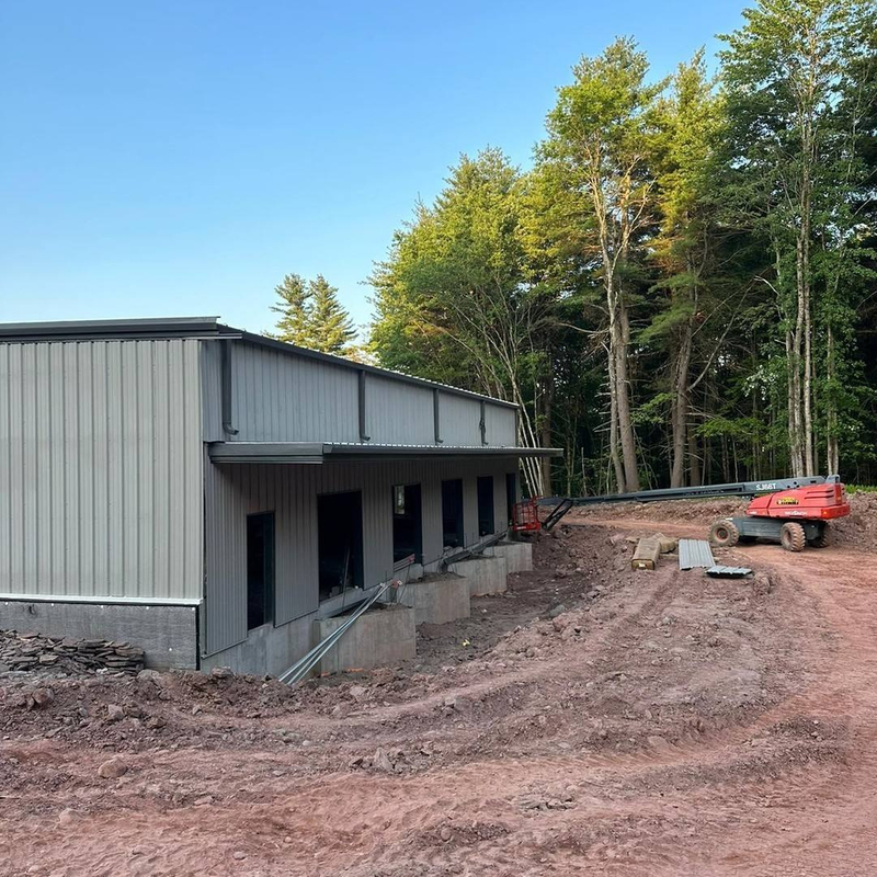 2025 New Factory Expansion Construction Update Great Progress Being Made on Our Current Project 94' X 153'6