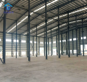 Prefabricated Steel Structure Warehouse Workshop Shed Storage Building for Sale