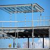 2024 Portal Structure Translucent Panel/Sheet Good Temperature Resistance Metal Frame Production Plans