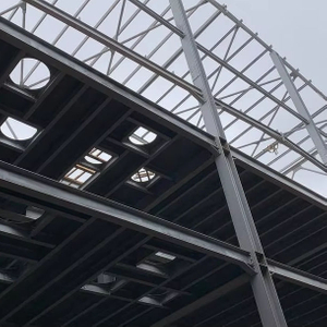 2025 Polyester Yarn Machine Platform and Steel Roof Construction Workshop That We Have Completed in Gaziantep 2nd OSB