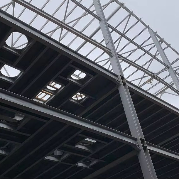 2025 Polyester Yarn Machine Platform and Steel Roof Construction Workshop That We Have Completed in Gaziantep 2nd OSB