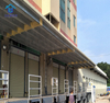 Low Price Light Weight Steel Structure Front Door Canopy for Hotel School Warehouse Workshop Shed Carport Garage Station