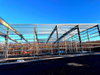 2025 Main and Secondary Framing Are Almost Done All Rafters Are in Place and All Purlins in Place on Newest Warehouse Project.