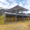 Two-Story Steel Structure Tourist Center Metal Frame Building Construction
