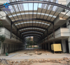 High Strength Truss Structure Steel Building Shell Gas Station with Canopy
