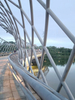 2024 New Product Flexible Various Type Artistic Unique Customized Steel Structure Pedestrian/Foot Bridge