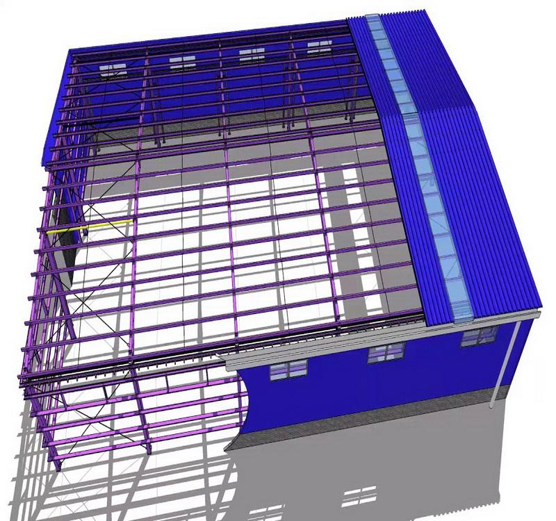 Metal Prefab Steel Workshop Structural Steel Pre-Engineered Wide Span Steel Warehouse Building