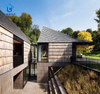 Resort Holiday Wooden Structure a Frame House Triangle Shape Wood/Steel House