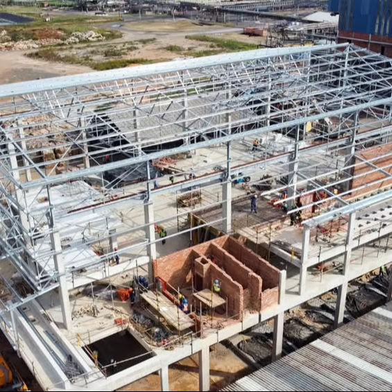 2025 Completed Upgrade Project Installed a 82-tonne Steel Structure Supporting Efforts to Enhance Efficiency and Product Quality