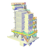 2025 Steel Structure Office Building Workshop Steelstructure Planning a Boiler Platform Planning Office for Steel Construction