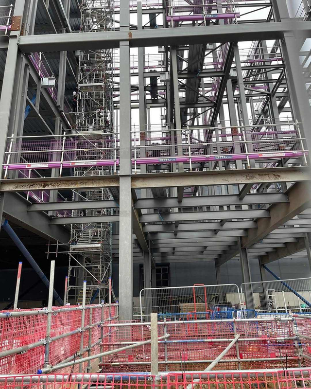2025 Project Update Another Great Week for the Steel Lads - Working in Brent Cross for a Very Special Customer of Ours
