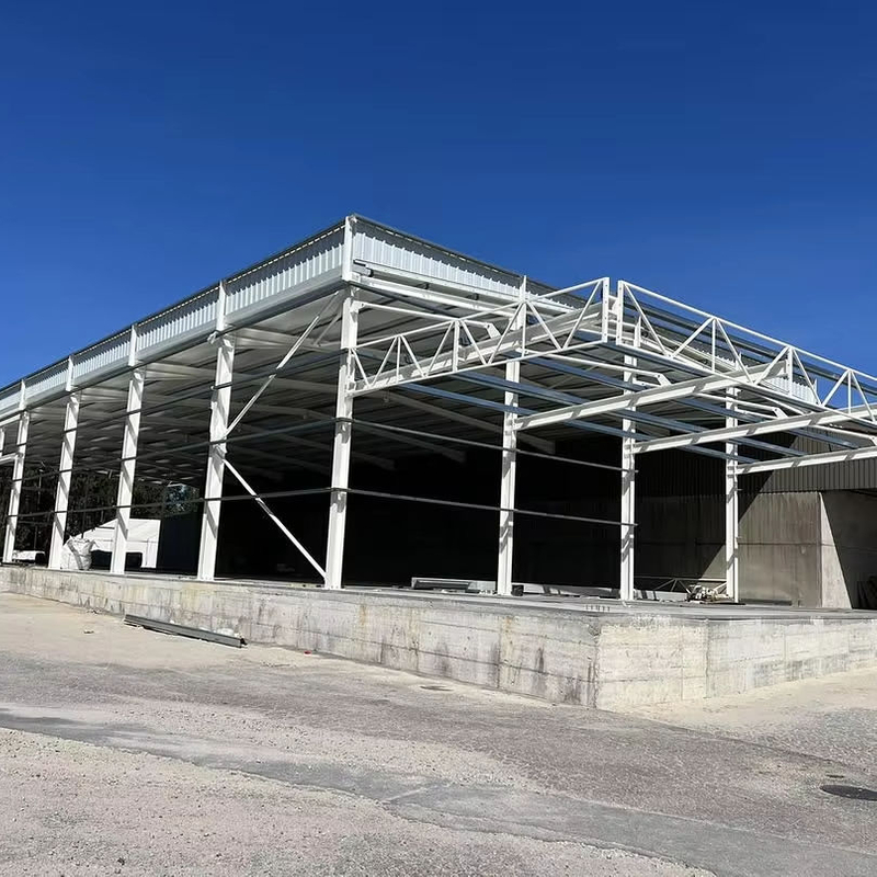 2025 Another Successful Workshop Project Factory Construction Metalstructure Engineering Quality Steelstructure Roofing