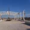 Prefabricated Steel Structure Office Warehouse Workshop Storage Closet Commercial Building Pre-Engineered Metal Shed Building