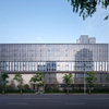 2025 Two Large Atriums 28-meter Steel Columns Glass Walls Let Daylight Space Create Open Connected Feel Throughout the Building