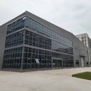 Low-Cost Industrial H SHS Steel Frame Warehouse Prefab Insulated Panels/Outdoor Steel Arch Warehouse Steel Portal Frame Workshop