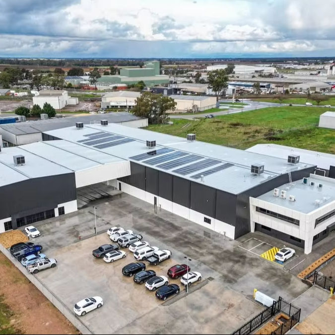 2025 New Office and Warehouse Design Ensuring Specific Clearance Heights in Warehouse for Pallet Racking and Storage Mezzanines