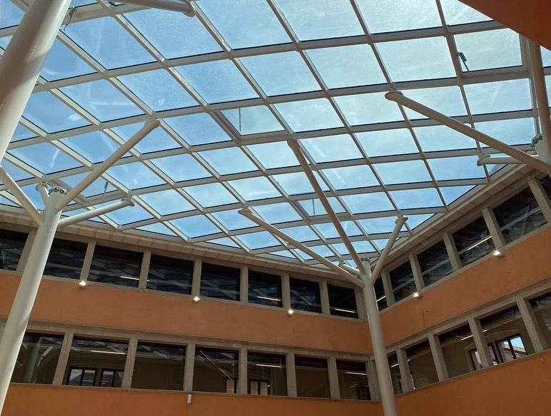 2025 Steel Structure Office Building Workshop Steelstructure Open Day at the New Mediateca Delle Dolomiti at Palazzo Crepadona