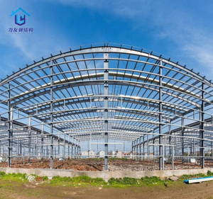 Wholesale Light Steel Building Prefab Industrial Steel Structure Frame Warehouse Workshop Canopy Prefabricated Shed Buildings