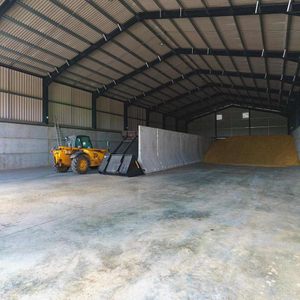 2025 Steel Structure Office Building Workshop Steelstructure Industrial Steel Unloading and Storage of 3500 Tonnes of Grain