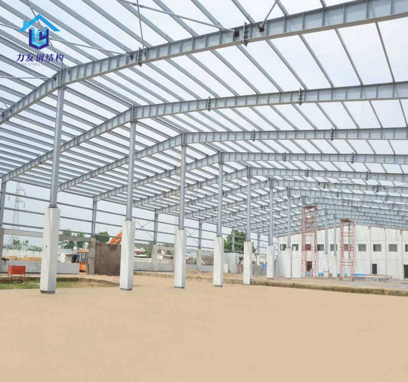 Structure Workshop Manufacturer Steel Roof Truss Frame Stand Metal Long-span Steel Structure Frame Construction Building