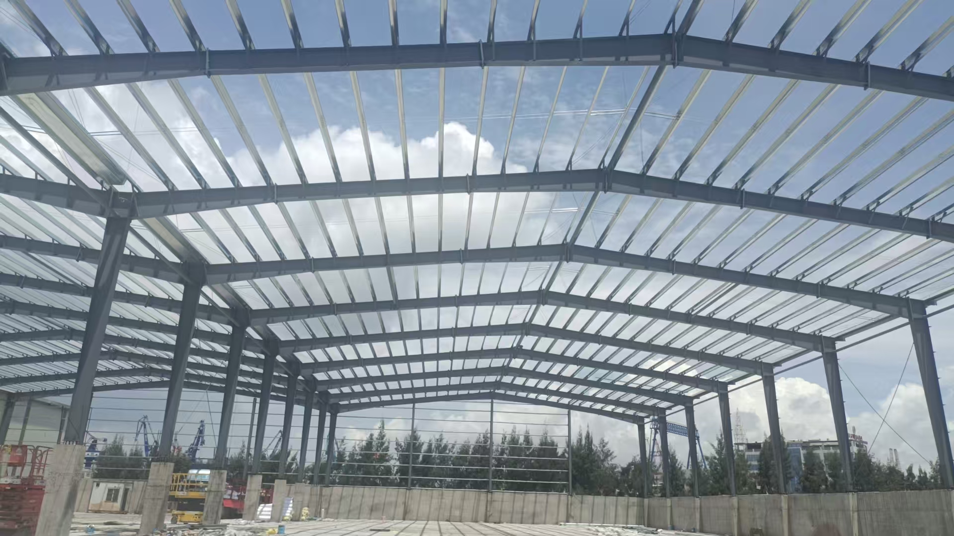 Steel Structure Factory Project in Yangjiang, China | Liyou Steel Structure