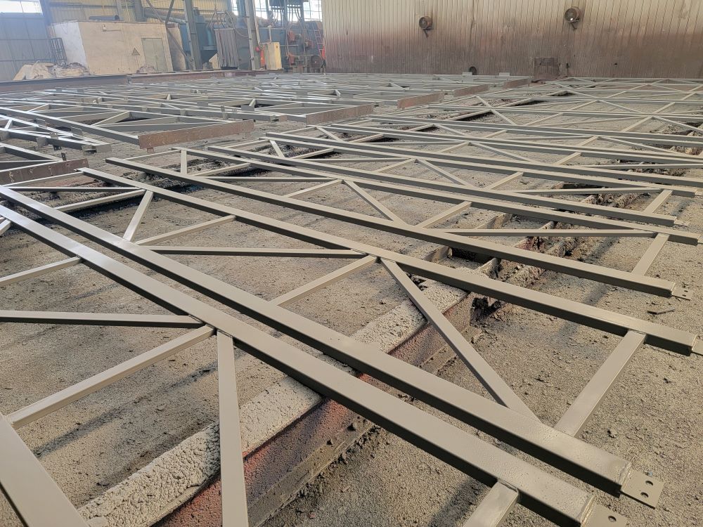 Container Roof Kit for Small On-Site Material Storage