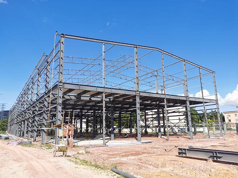 800 Tons Two-story Steel Structure Building