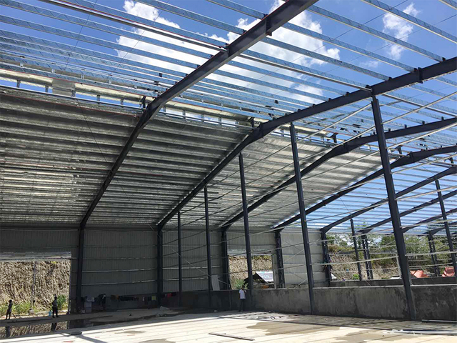 Prefabricated Steel Structure Warehouse in the Philippines