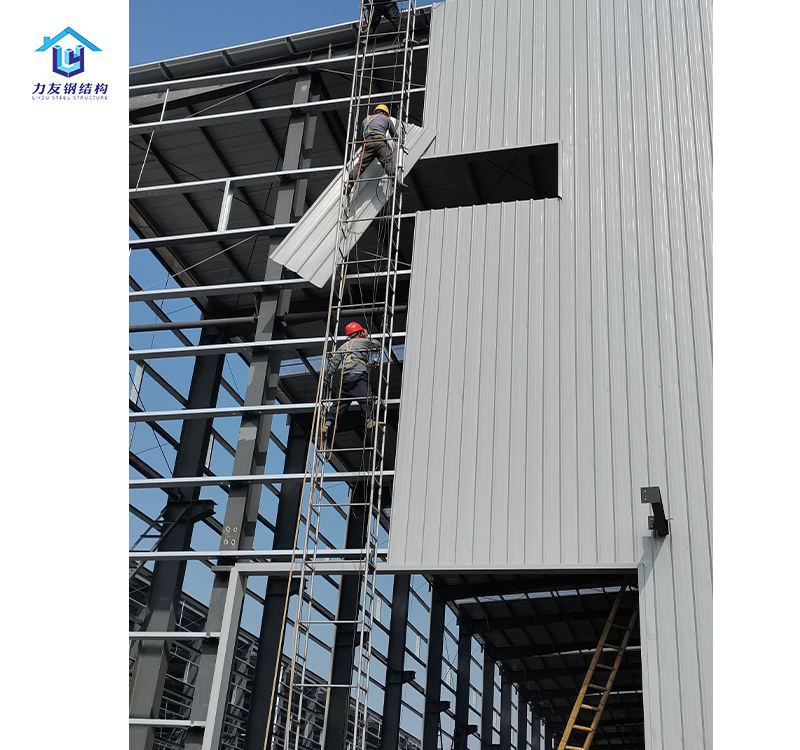 Modern Steel Structure Plant Warehouse Poultry house Fabrication Metal Commercial Office Building