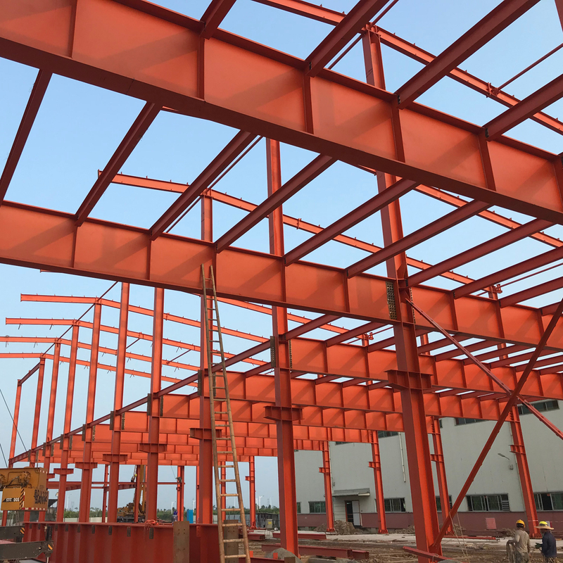 China Cheap Price Prefabricated Metal Structure Warehouse Workshop Garage Hangar Storage
