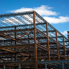 2024 Iron Post Metal Roof Steel Plate/Sheet/Cladding Metal Framing Adaptable Building