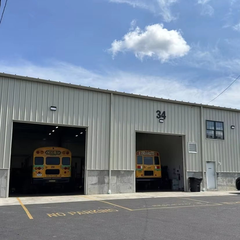 2025 Completed Project Final Look at the Completed Bus Garage in Monroe NY